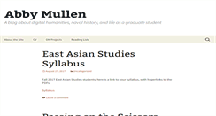 Desktop Screenshot of abbymullen.org